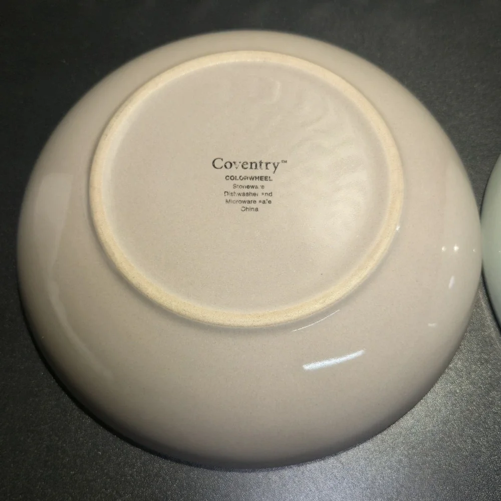 Set Of (2) Coventry Colorwheel 8.5